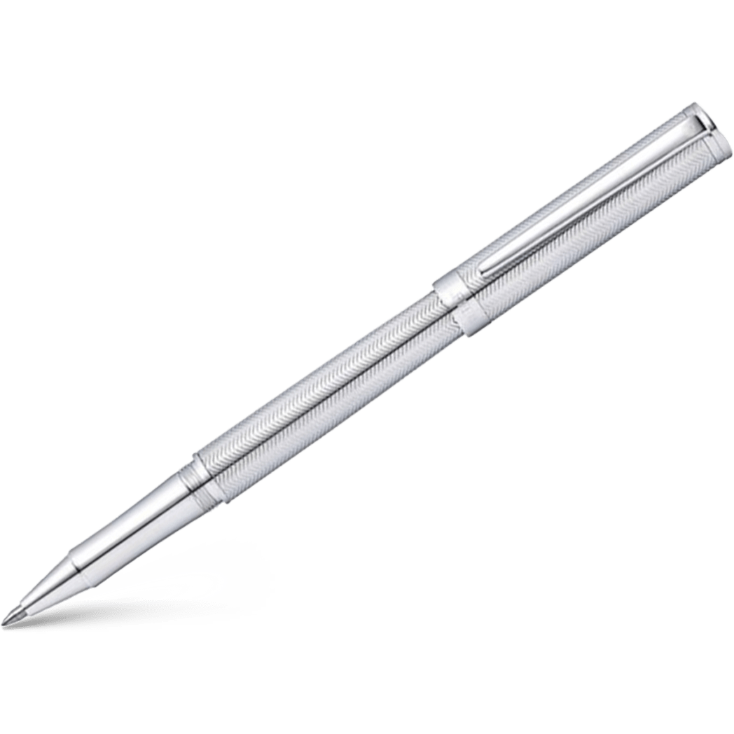 Sheaffer Intensity Rollerball Pen - Engraved Chrome - Pen Boutique Ltd