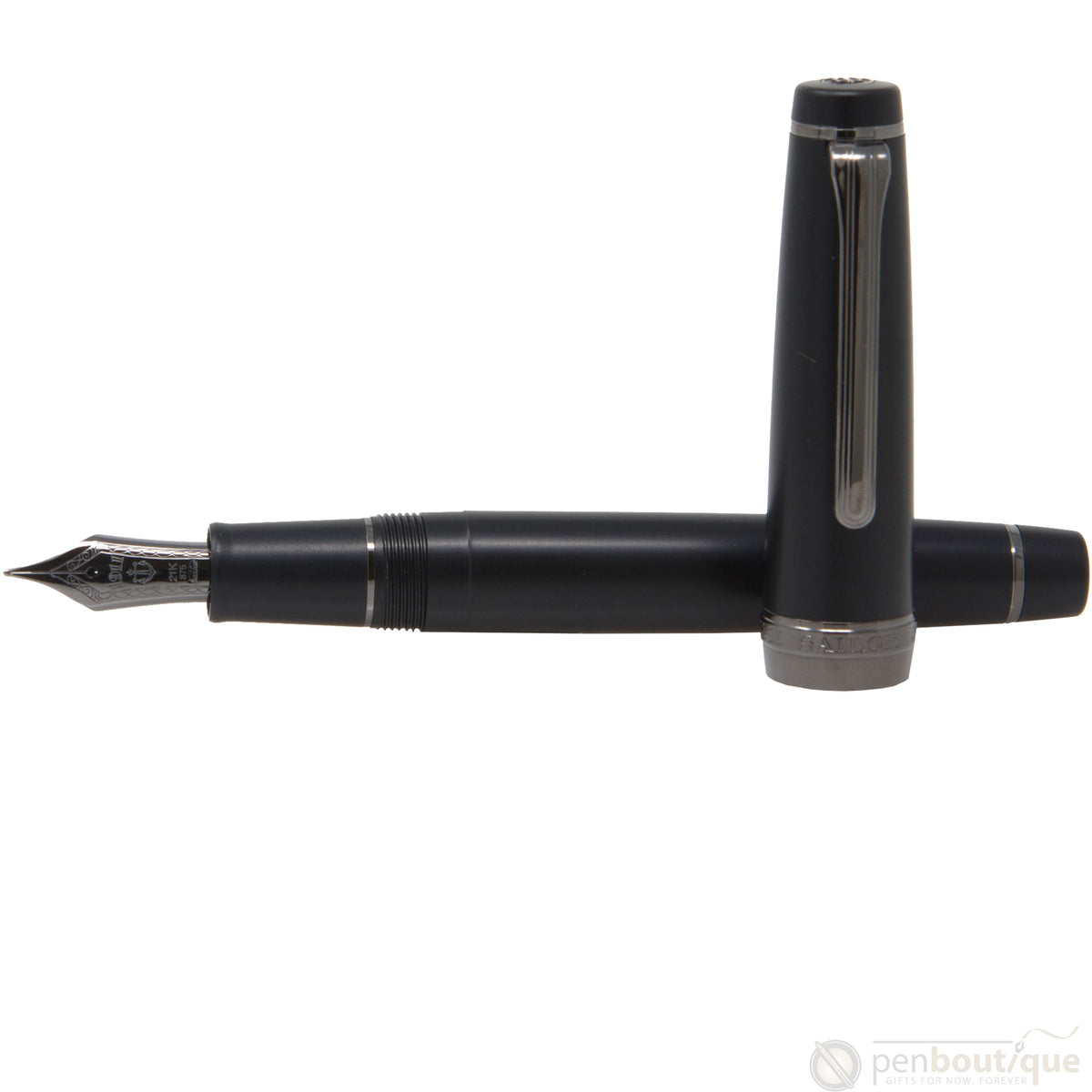 Sailor Professional Gear Imperial Black 21K Gold Nib Fountain Pen - Pen Boutique Ltd