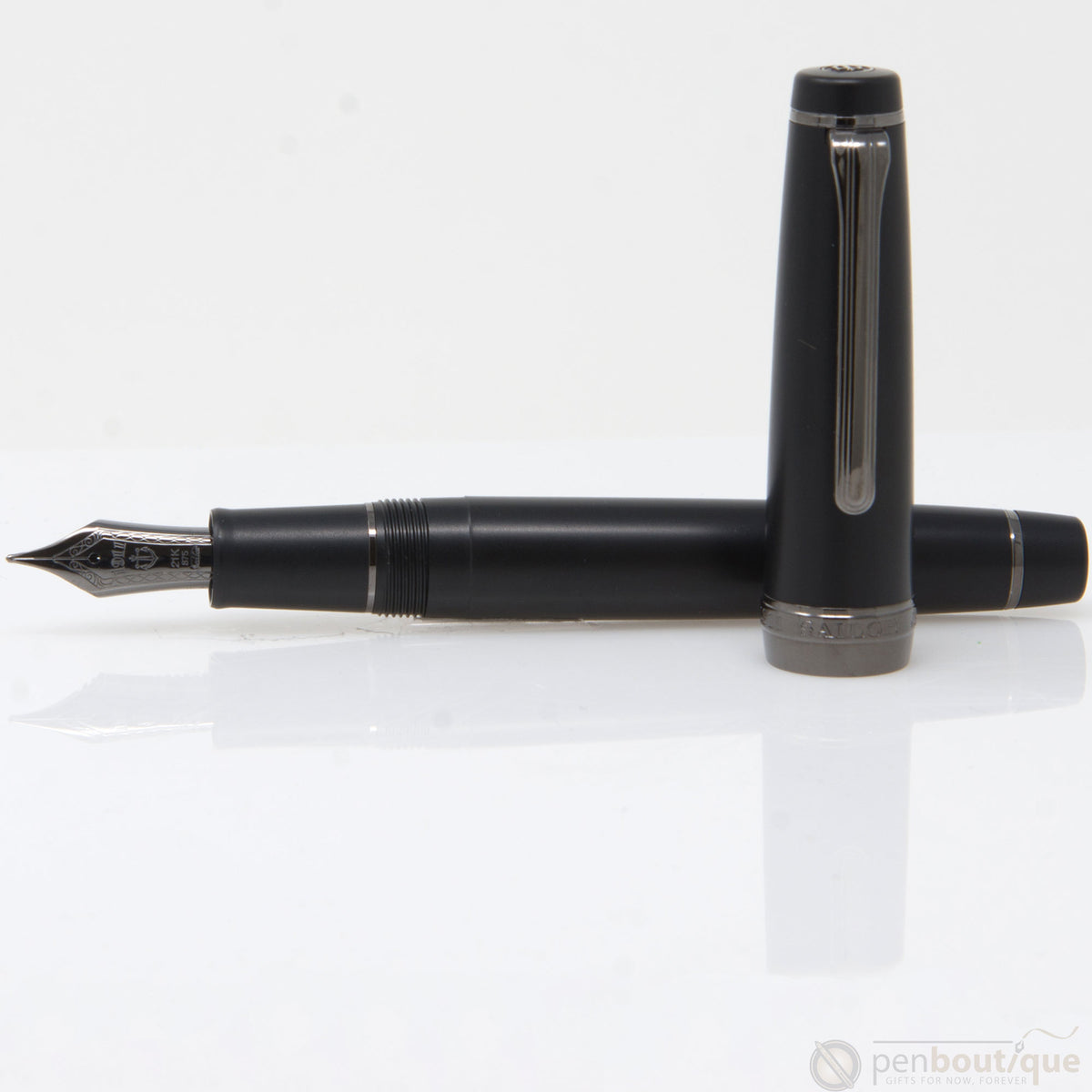Sailor Professional Gear Imperial Black 21K Gold Nib Fountain Pen - Pen Boutique Ltd