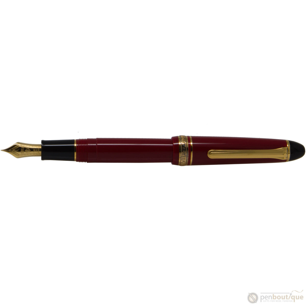 Sailor 1911S Fountain Pen - Red - Gold Trim - Pen Boutique Ltd