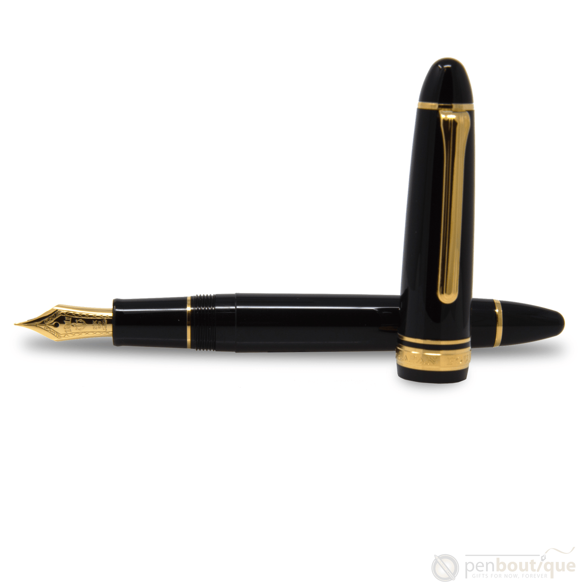 Sailor 1911L Fountain Pen - Black/Gold - Large size - 21k Gold Nib - Pen Boutique Ltd