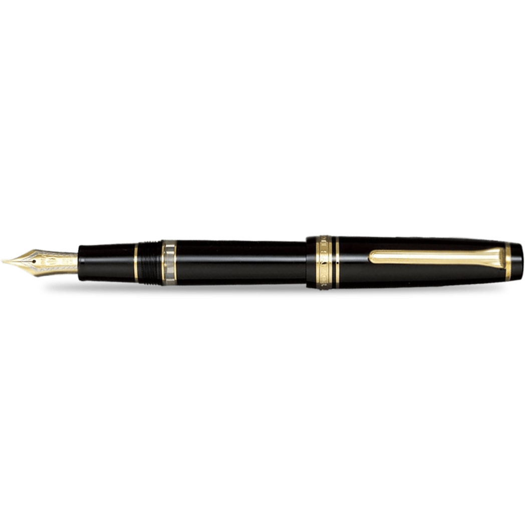 Sailor Professional Gear Realo Black GT Fountain Pen - Pen Boutique Ltd
