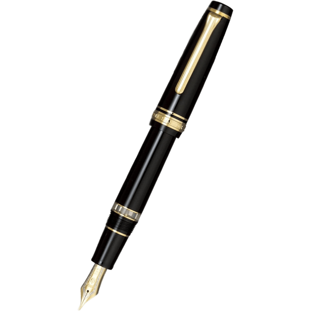 Sailor Professional Gear Realo Black GT Fountain Pen - Pen Boutique Ltd