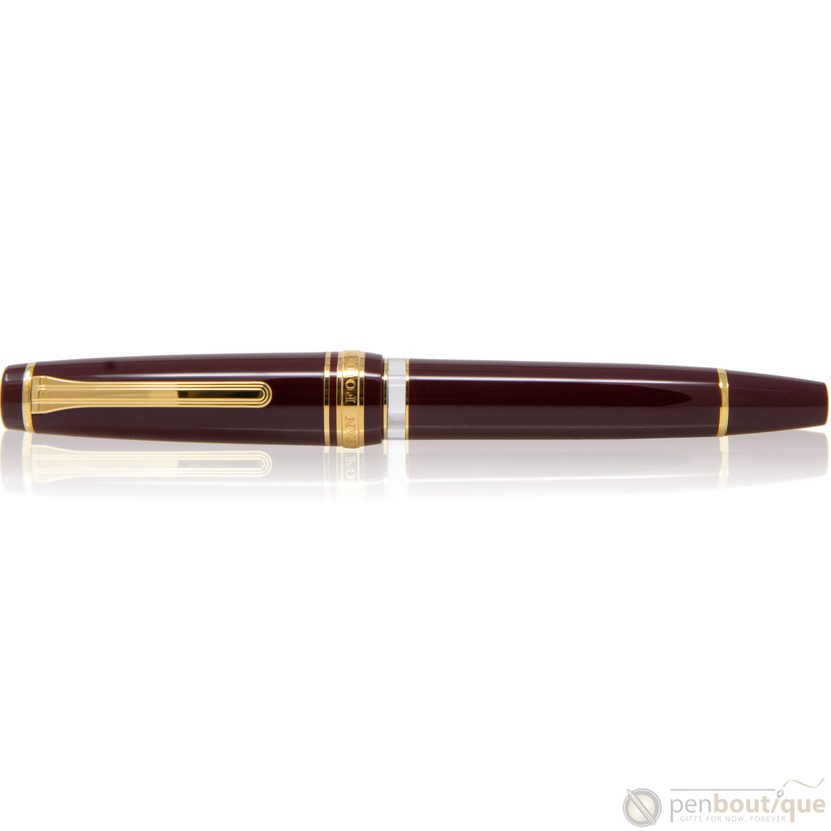 Sailor Professional Gear Fountain Pen - Realo - Maroon/Gold - Pen Boutique Ltd