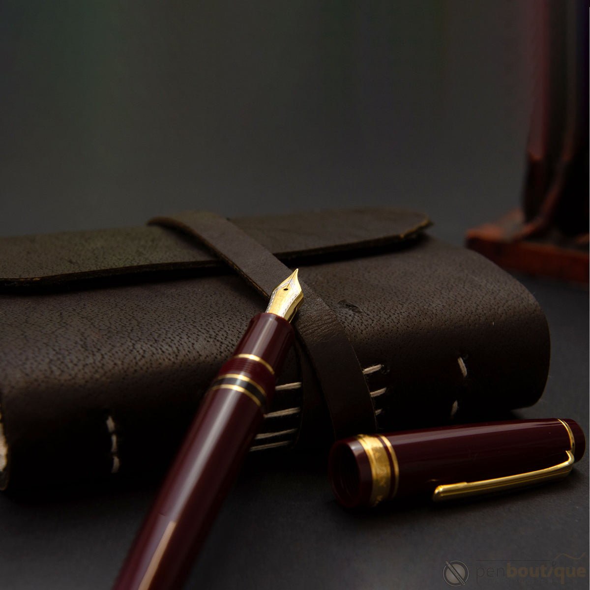 Sailor Professional Gear Fountain Pen - Realo - Maroon/Gold - Pen Boutique Ltd