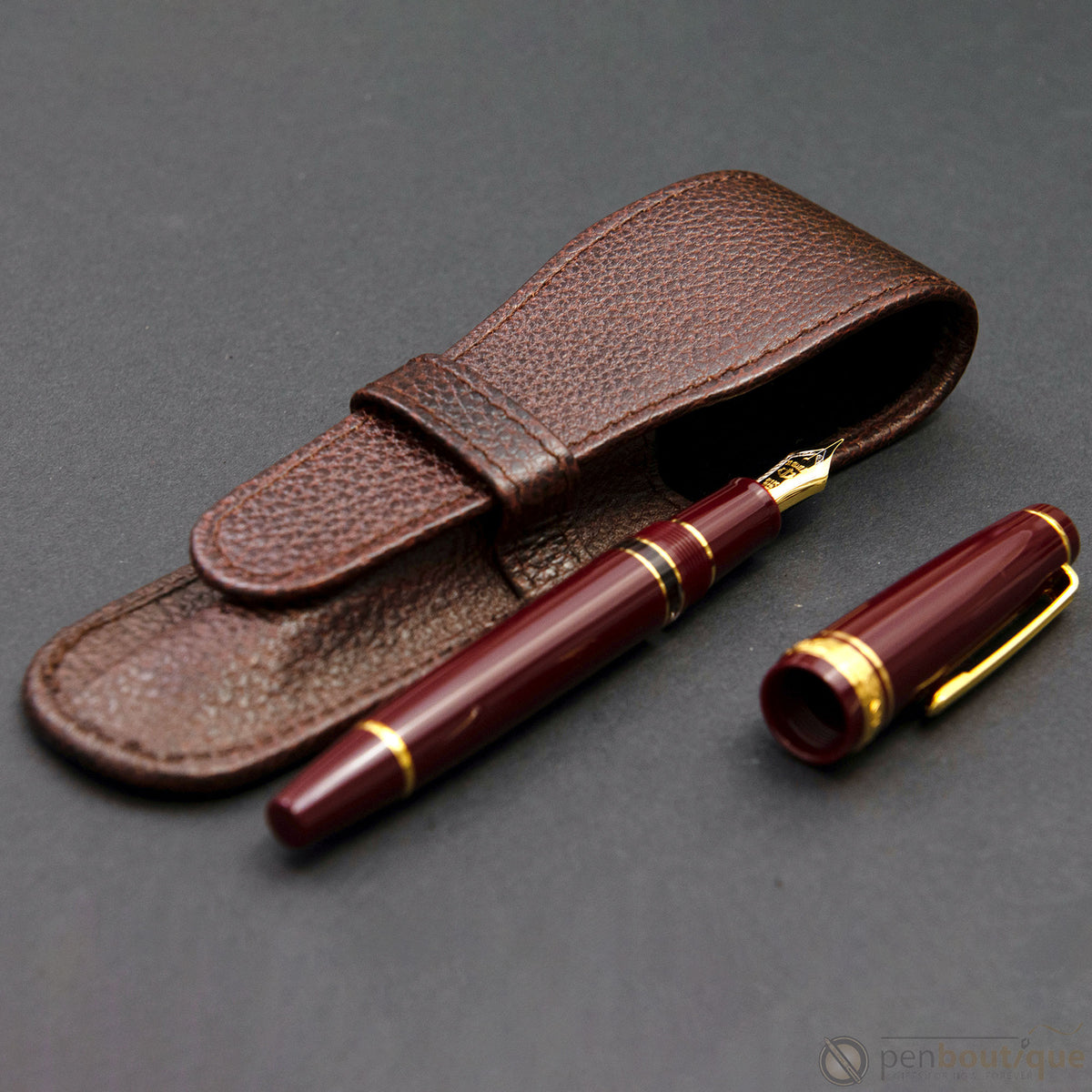 Sailor Professional Gear Fountain Pen - Realo - Maroon/Gold - Pen Boutique Ltd