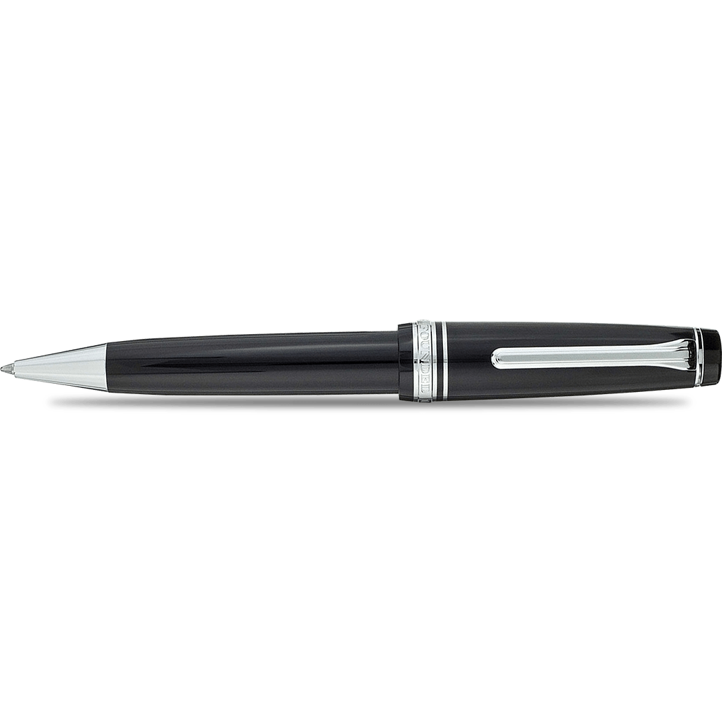 Sailor Professional Gear Black Silver Ballpoint Pen - Pen Boutique Ltd