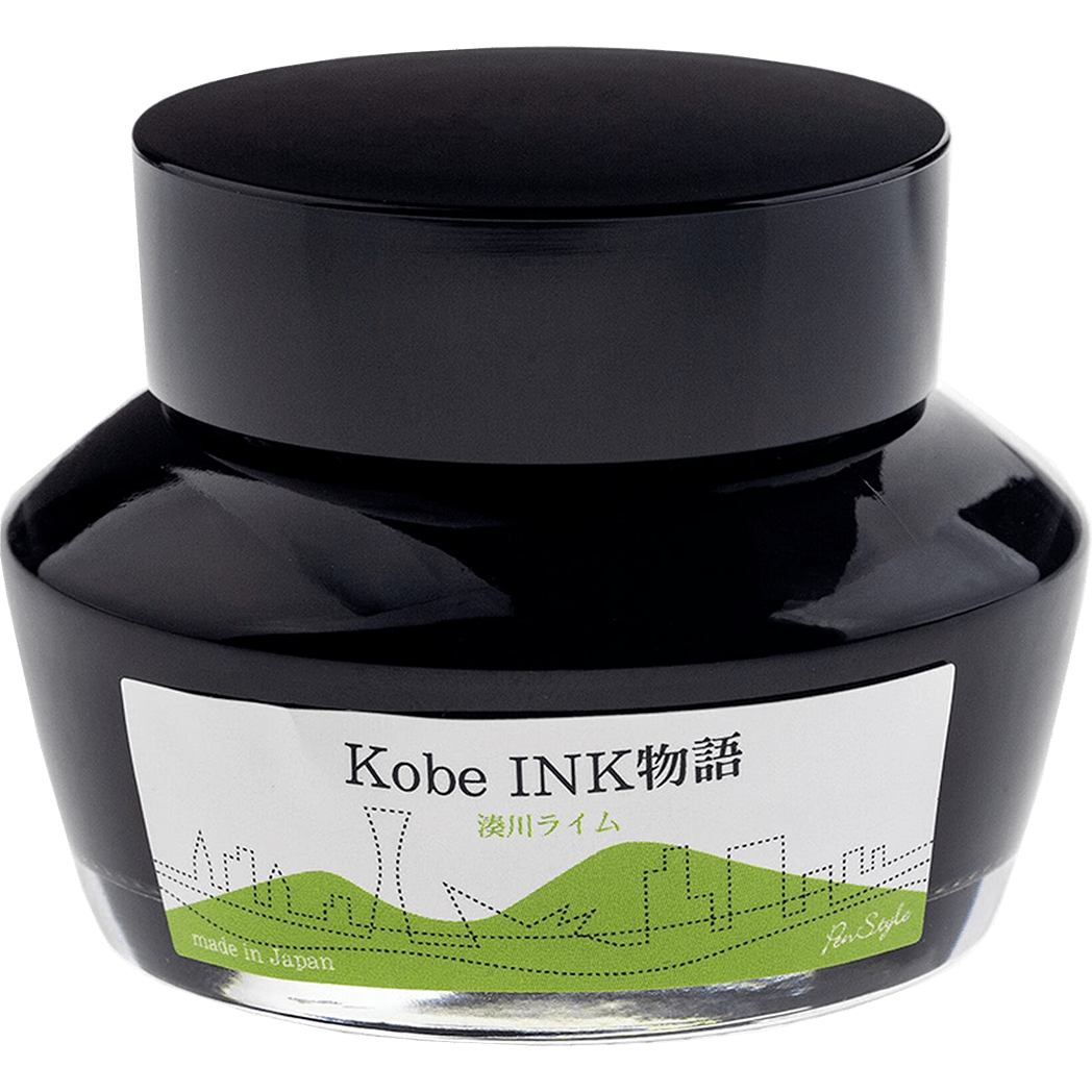 Sailor Nagasawa Kobe 19 Minatogawa Lime Ink Bottle - 50ml - Pen Boutique Ltd