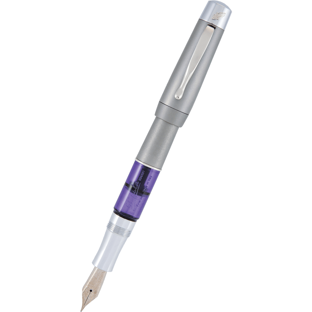 Stipula Ventidue-22 Toccoferro Fountain Pen - Limited Edition - Purple - Pen Boutique Ltd