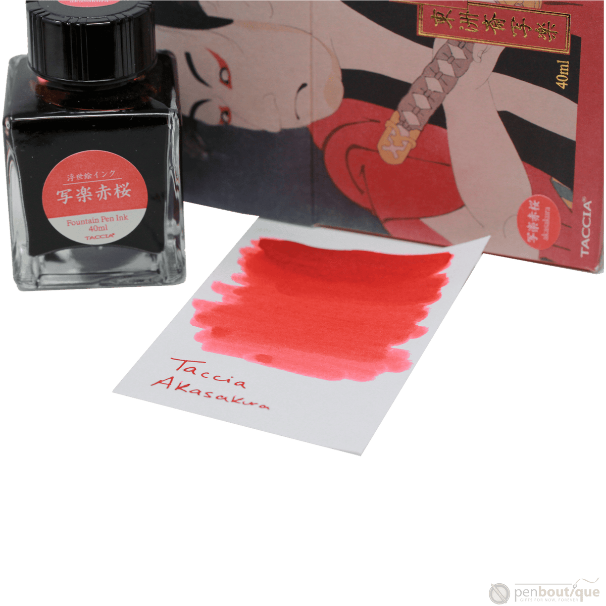 Taccia Ukiyo-e Ink Bottle - 40 ml - Pen Boutique Ltd