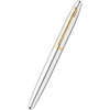 Sheaffer VFM Fountain Pen - Chrome - Gold Trim - Pen Boutique Ltd
