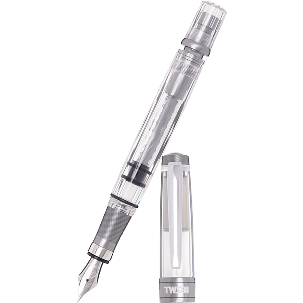 TWSBI Fountain Pen - Diamond 580 ALR - Nickel Gray - Pen Boutique Ltd