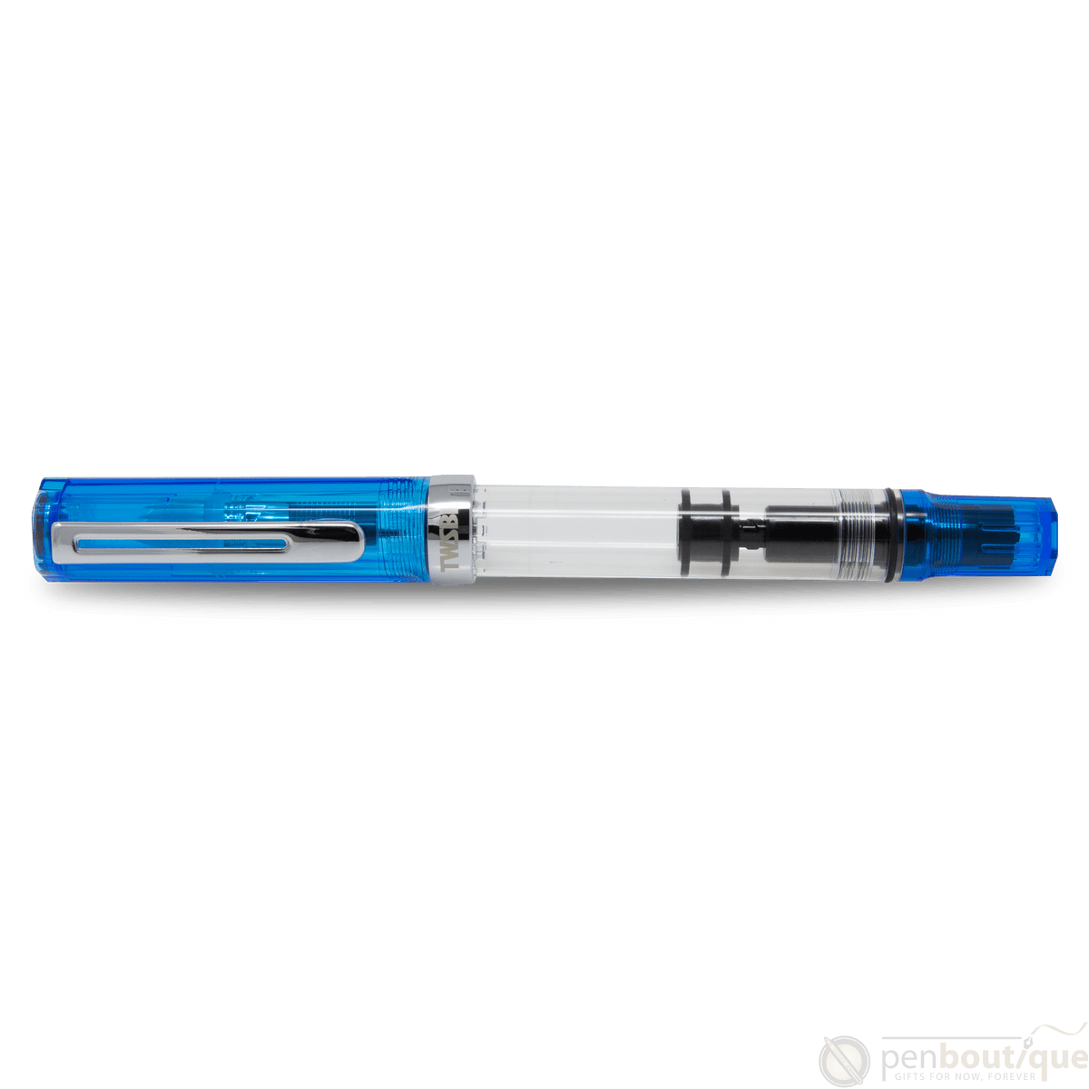 TWSBI Eco Fountain Pen - Transparent Blue - Pen Boutique Ltd