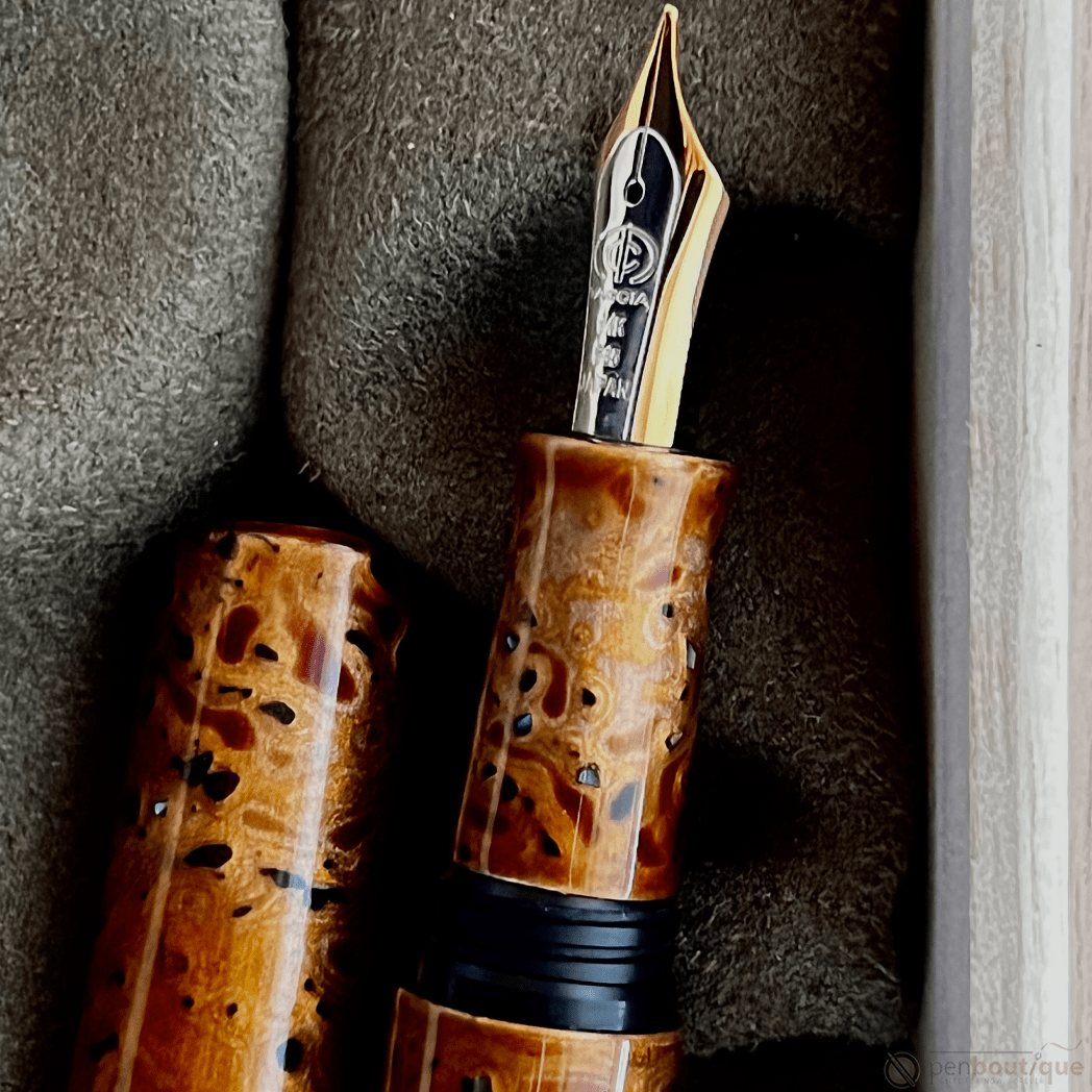 Taccia Reserve Raden Fountain Pen - Limited Edition - Autumn's Rustle - Pen Boutique Ltd