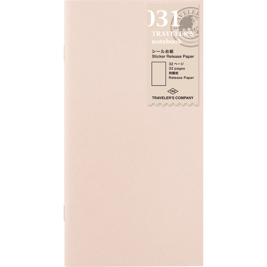 Traveler's 2023 Sticker Release Paper - Regular - Pen Boutique Ltd