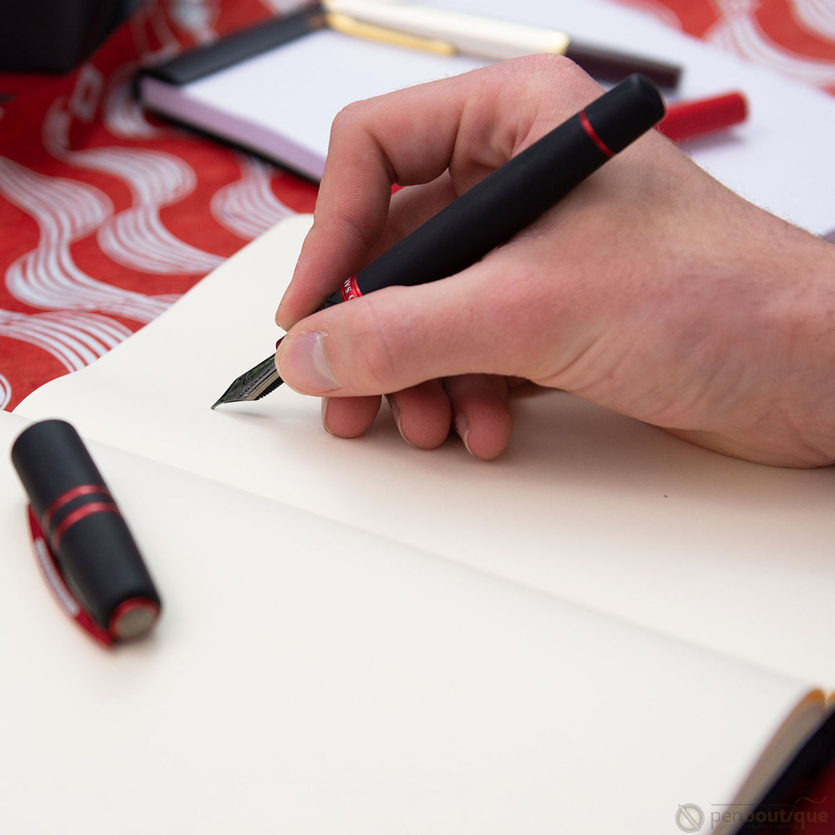 Visconti Homo Sapiens Fountain Pen - Magma (Oversize) - Pen Boutique Ltd
