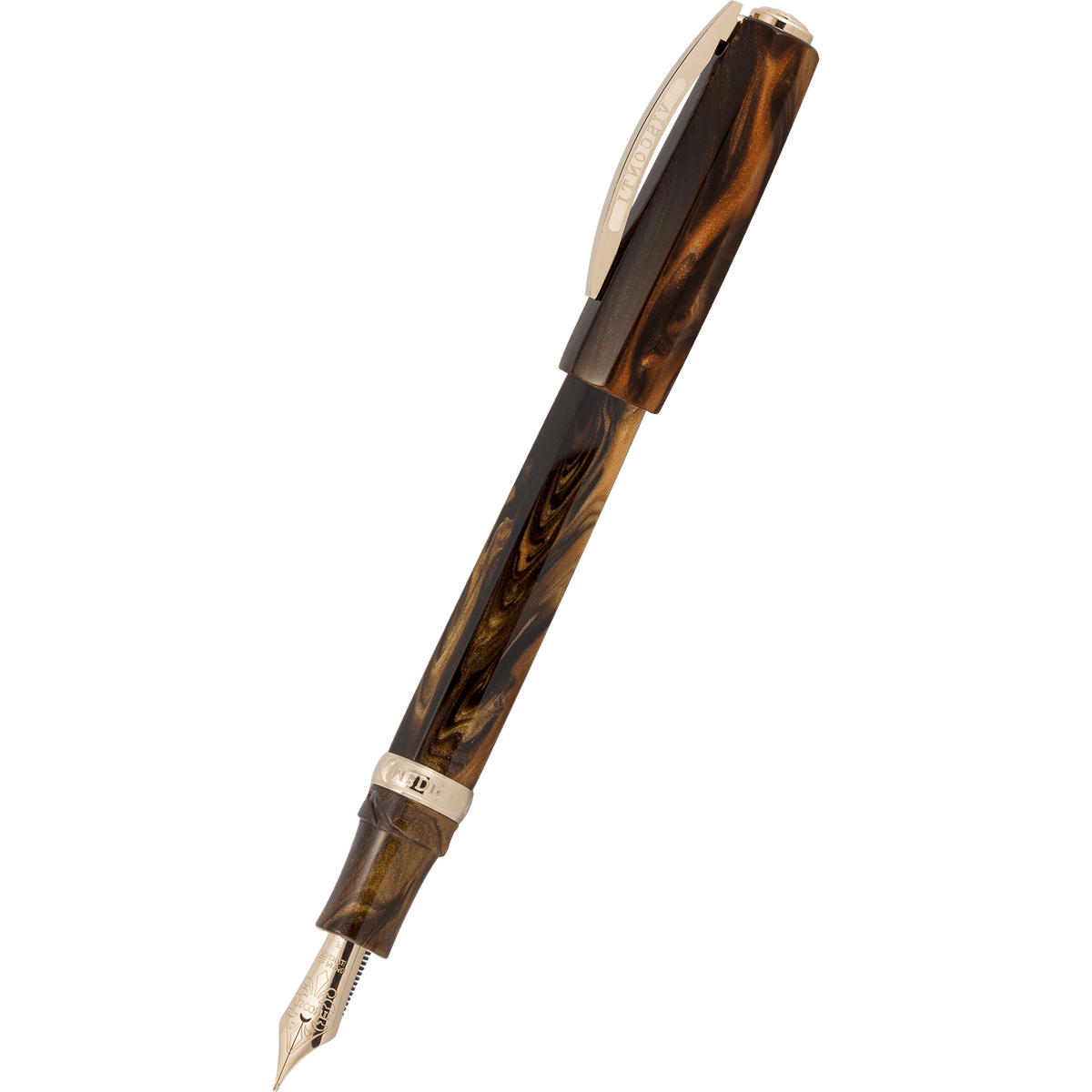 Visconti Fountain Pen - Medici Dynasty - Rose Sovrano - Oversize - Pen Boutique Ltd