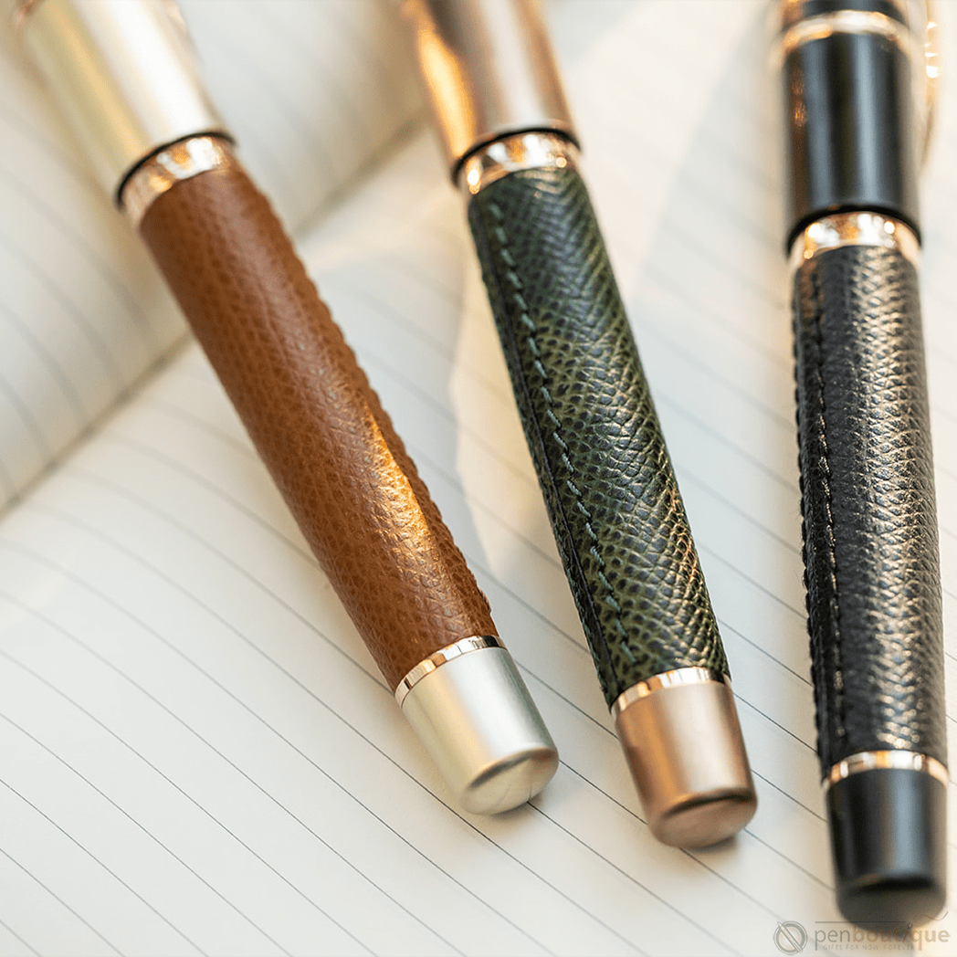 Visconti Homo Sapiens Rollerball Pen - Dual Touch - Cognac (Oversize) - Pen Boutique Ltd