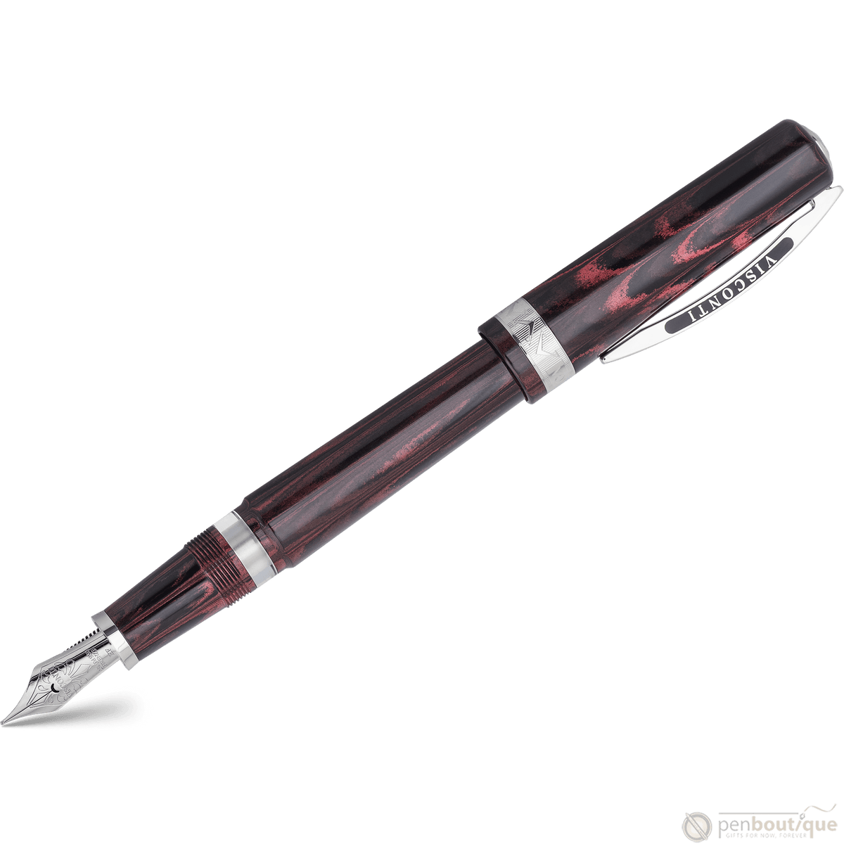 Visconti Voyager 30 Fountain Pen - Red - Pen Boutique Ltd