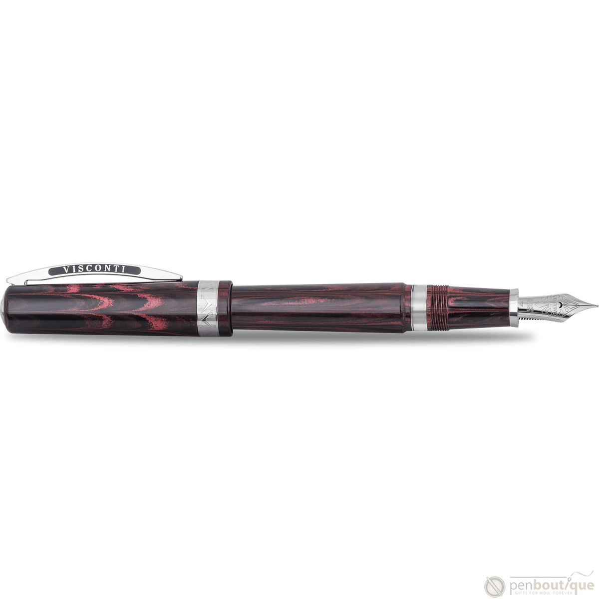 Visconti Voyager 30 Fountain Pen - Red - Pen Boutique Ltd