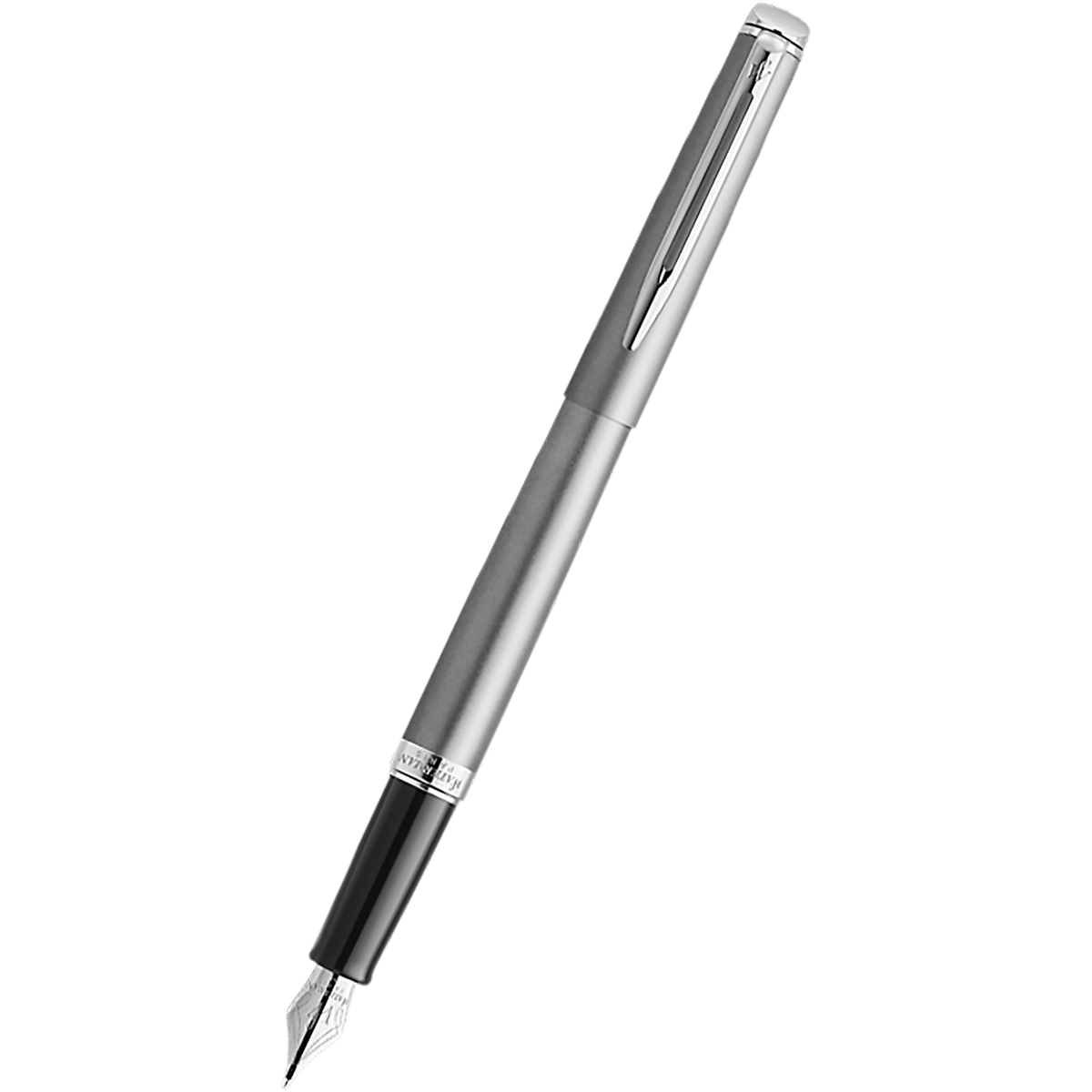 Waterman Hemisphere21 Fountain Pen - Matte - Chrome Trim - Pen Boutique Ltd