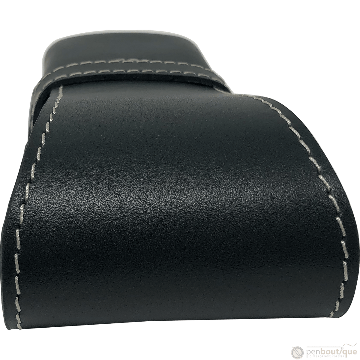 Pen Boutique Yak Leather Triple Pen Holder - Green/black insert - Pen Boutique Ltd