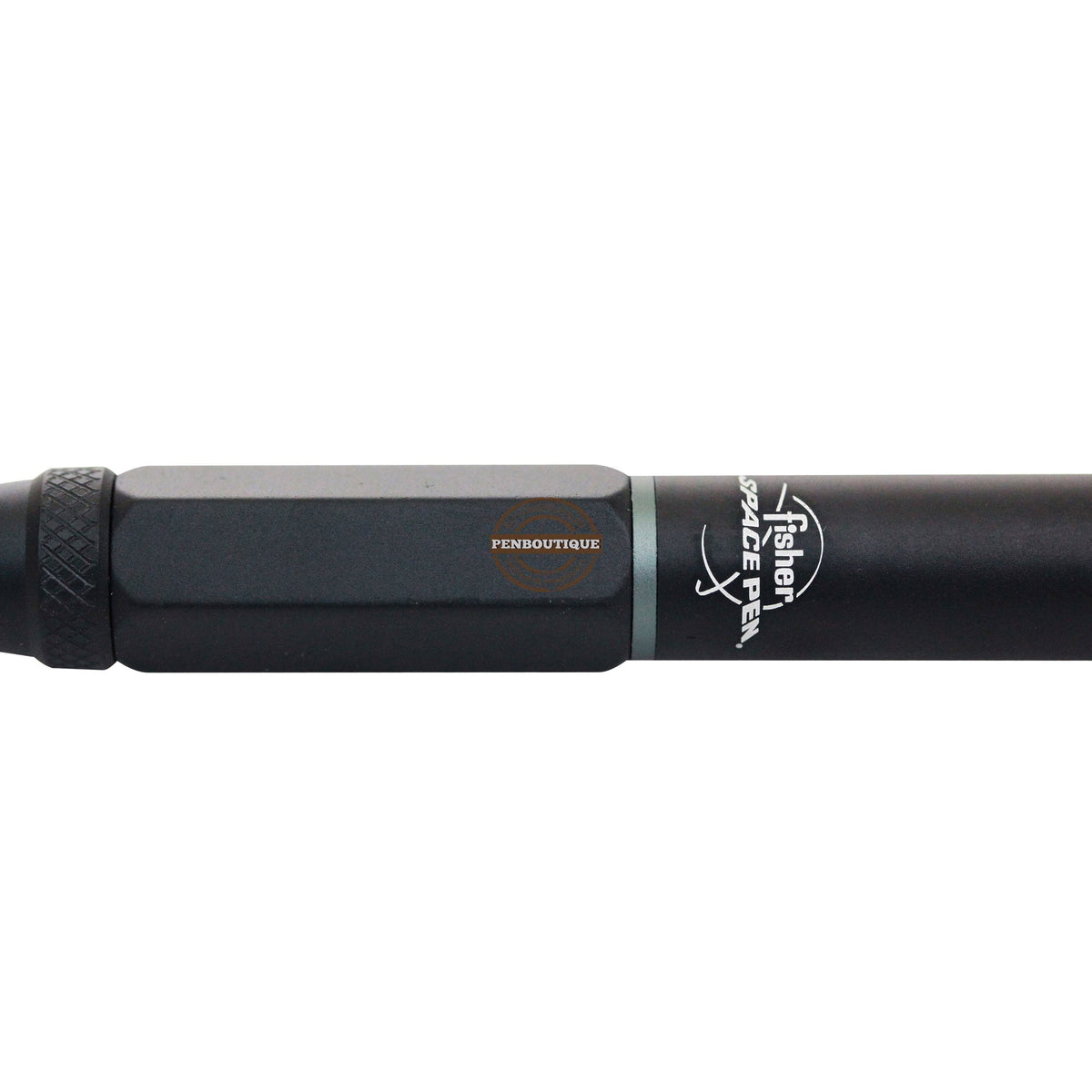 Fisher Space Black Anodized Aluminum Clutch Space Pen - Pen Boutique Ltd
