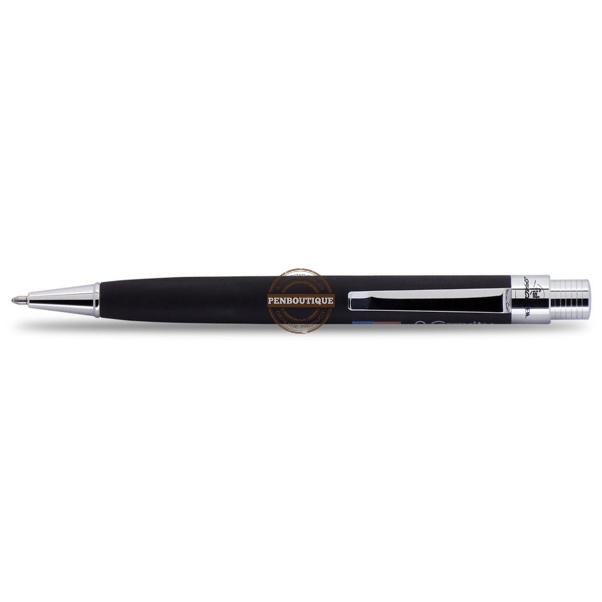 Fisher Space Black Rubber Finish Zero Gravity Ballpoint Pen - Pen Boutique Ltd
