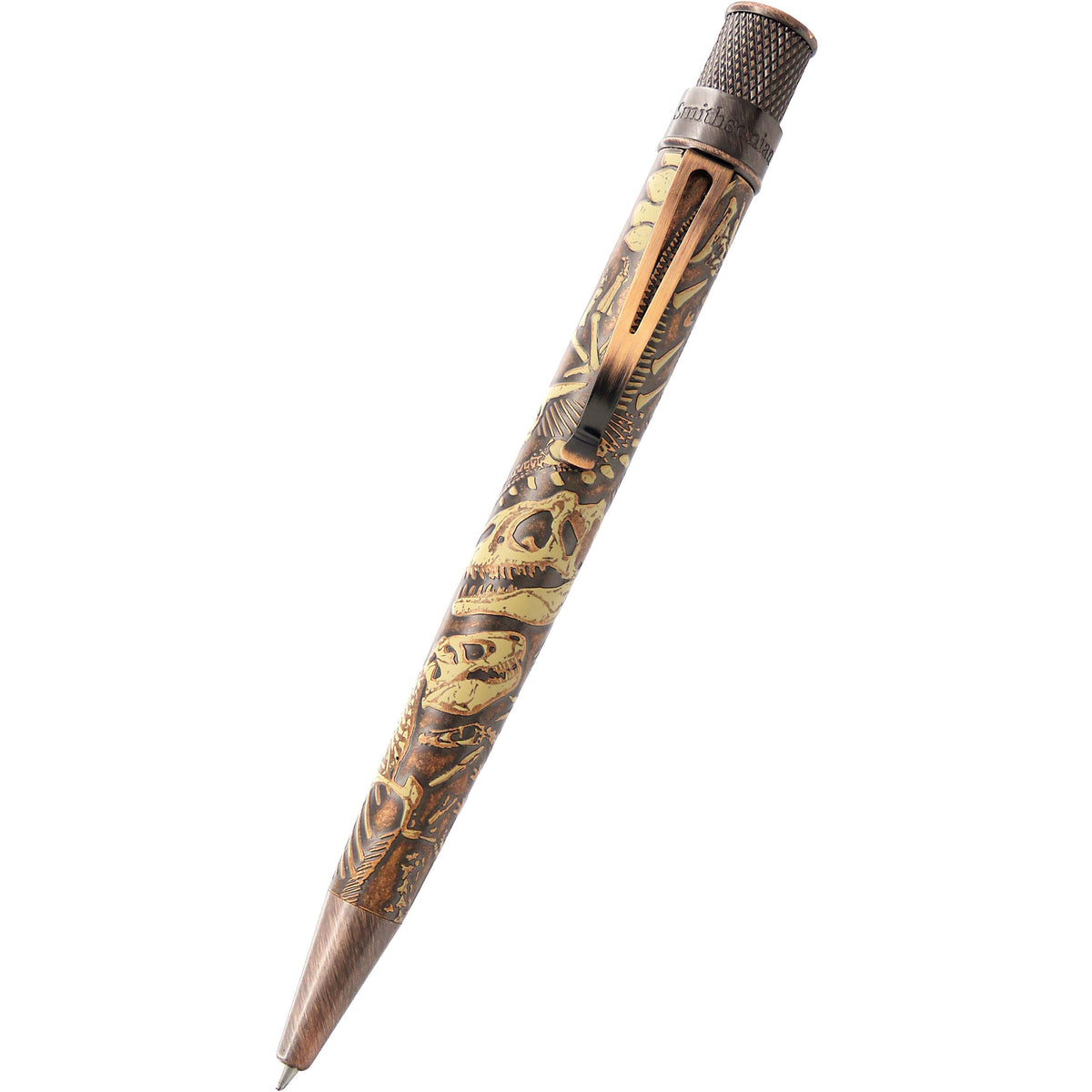 Retro51 Tornado Rollerball Pen - Smithsonian Dino Fossil - Pen Boutique Ltd