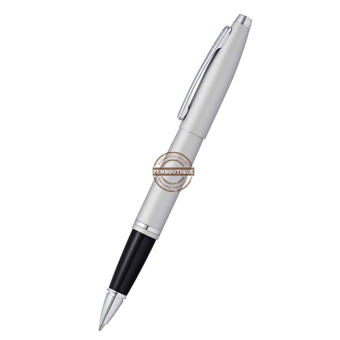 Cross Calais Rollerball Pen - Satin Chrome - Pen Boutique Ltd