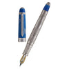 David Oscarson William Clark Fountain Pen - Sapphire Blue - Pen Boutique Ltd