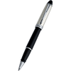 Aurora Ipsilon Rollerball Pen - Black (Quadra Pattern) - Pen Boutique Ltd