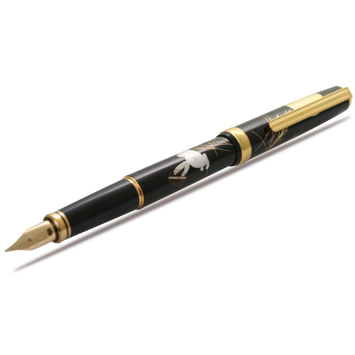 Platinum Classic Maki-E The Moon and A Rabbit Fountain Pen - Pen Boutique Ltd