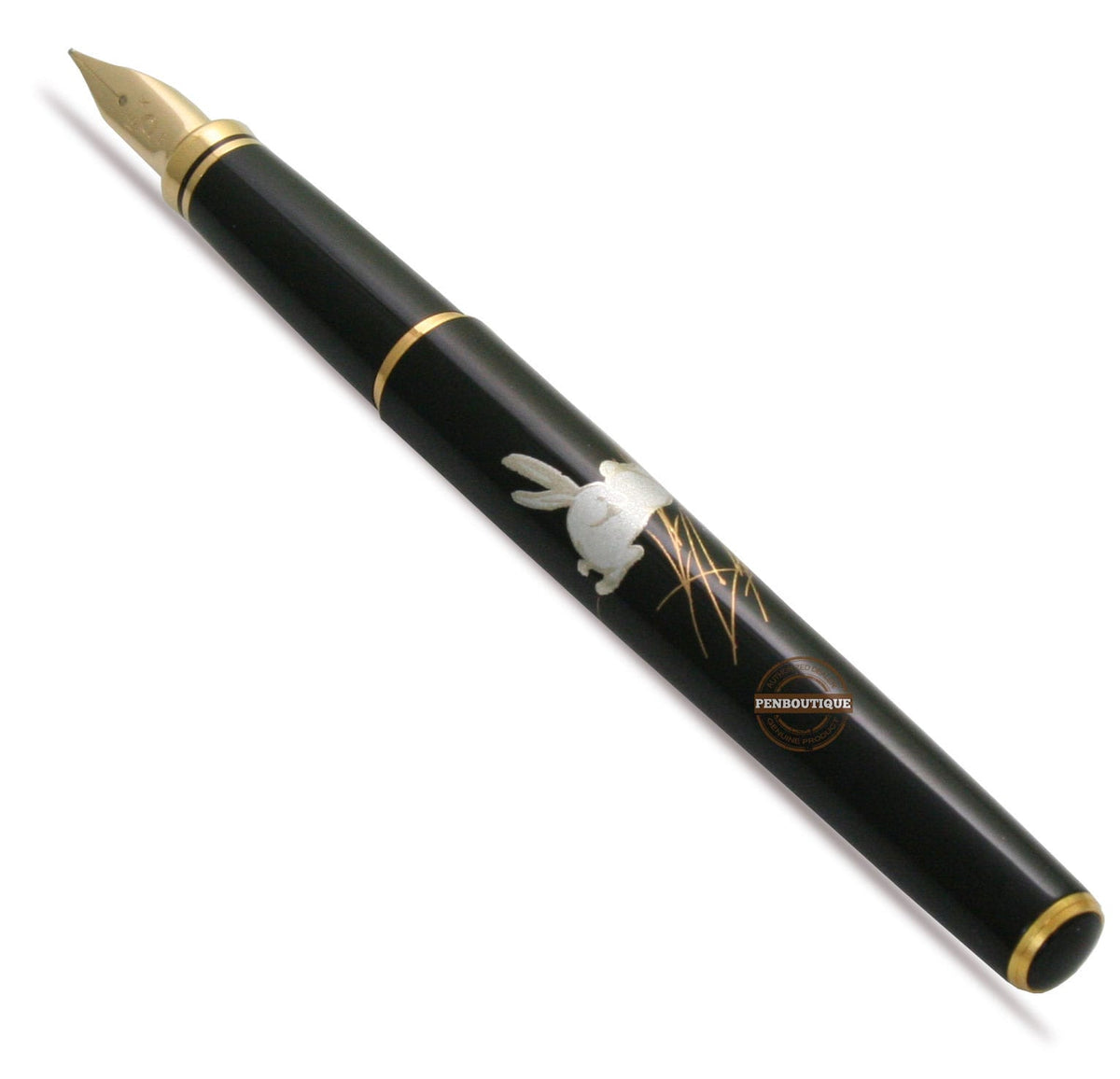 Platinum Classic Maki-E The Moon and A Rabbit Fountain Pen - Pen Boutique Ltd