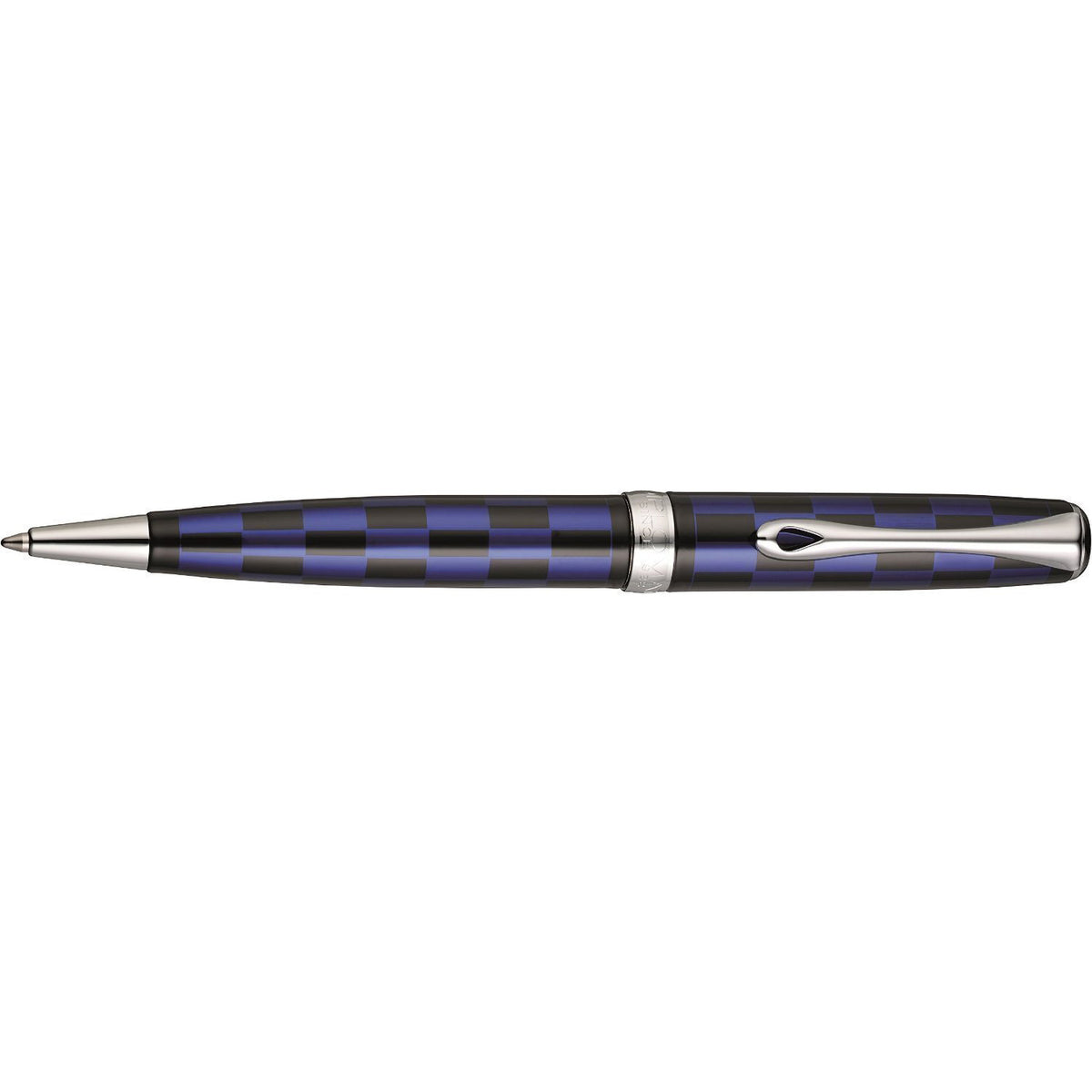 Diplomat Excellence A Roma Ballpoint Pen Black/Blue - Pen Boutique Ltd