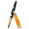 David Oscarson Celestial Fountain Pen - Limited Edition - Golden Yellow Blazing Saffron - Pen Boutique Ltd