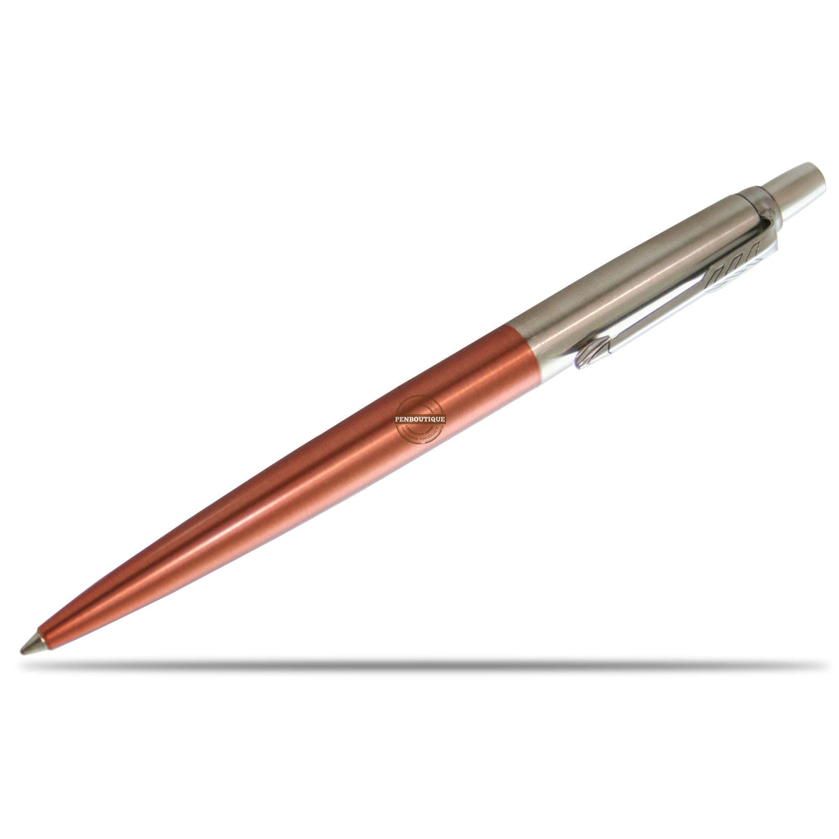 Parker Jotter Ballpoint Pen - Chelsea Orange - Chrome Trim - Pen Boutique Ltd