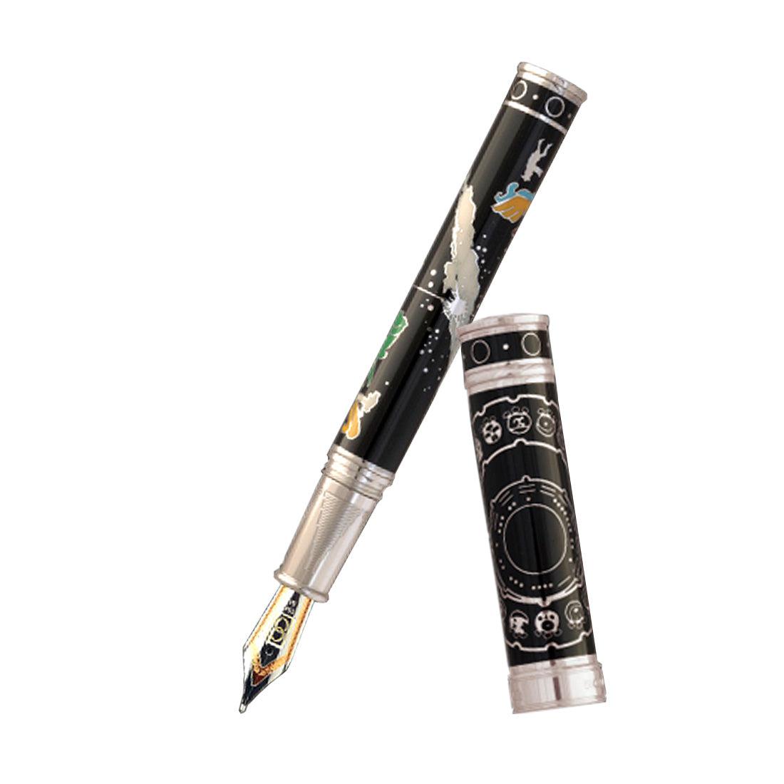 David Oscarson 2012 End of Days Fountain Pen - Opaque Black - Pen Boutique Ltd