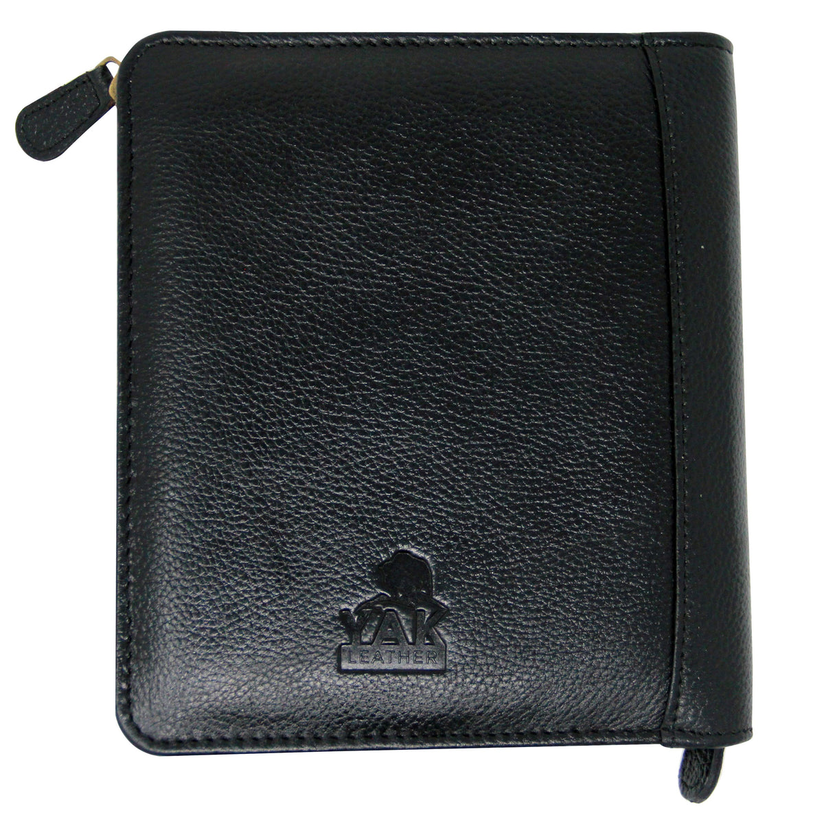 Yak Leather Premium Leather 12 Pen Case - Black - Pen Boutique Ltd