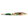 David Oscarson Lily Rollerball Pen - White, Saffron, Citrine, Ruby and Emerald - Pen Boutique Ltd