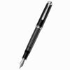 Pelikan Souveran Fountain Pen - M815 Black Metal Stripe (Special Edition) - Pen Boutique Ltd
