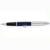 Cross Calais Rollerball Pen - Blue - Chrome Trim - Pen Boutique Ltd