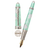 David Oscarson Seaside Fountain Pen - Limited Edition - Seafoam Green/White - Pen Boutique Ltd