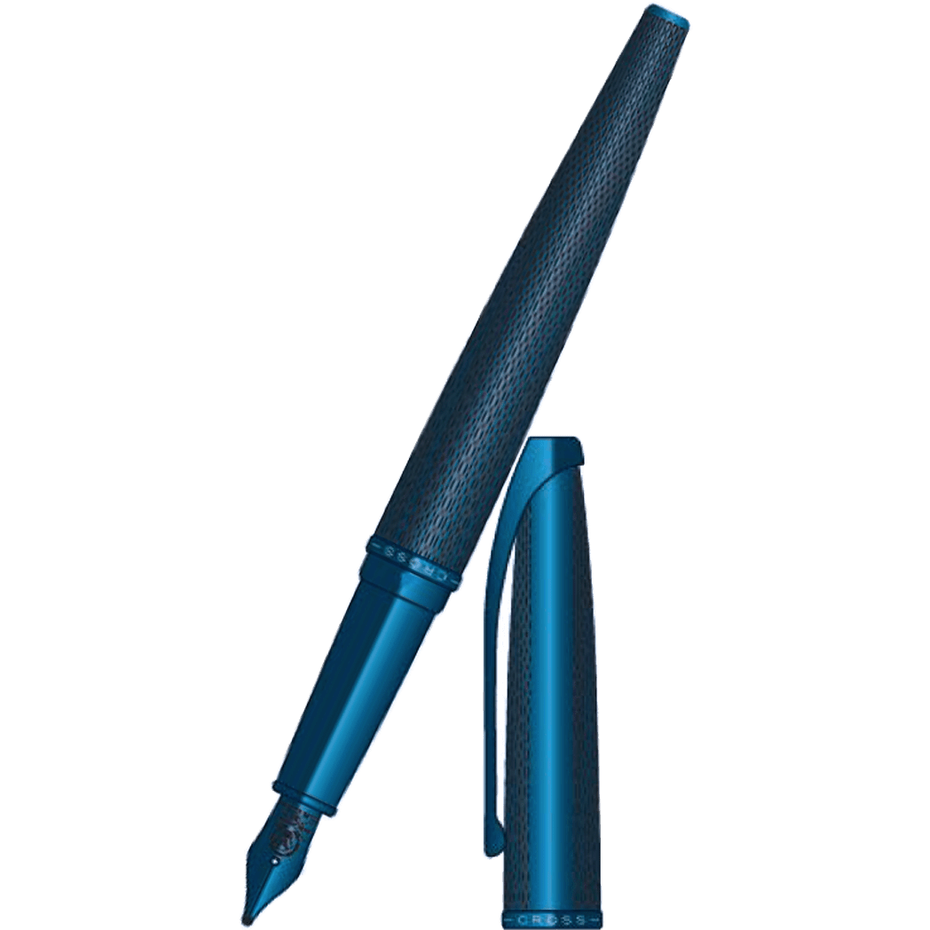 On Sale : Cross ATX Fountain Pen - Dark Blue - Pen Boutique Ltd