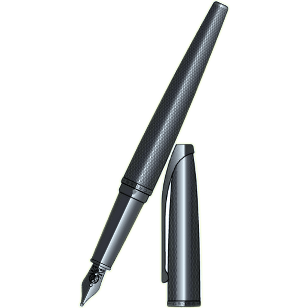 Cross ATX Fountain Pen - Titanium Gray - Pen Boutique Ltd