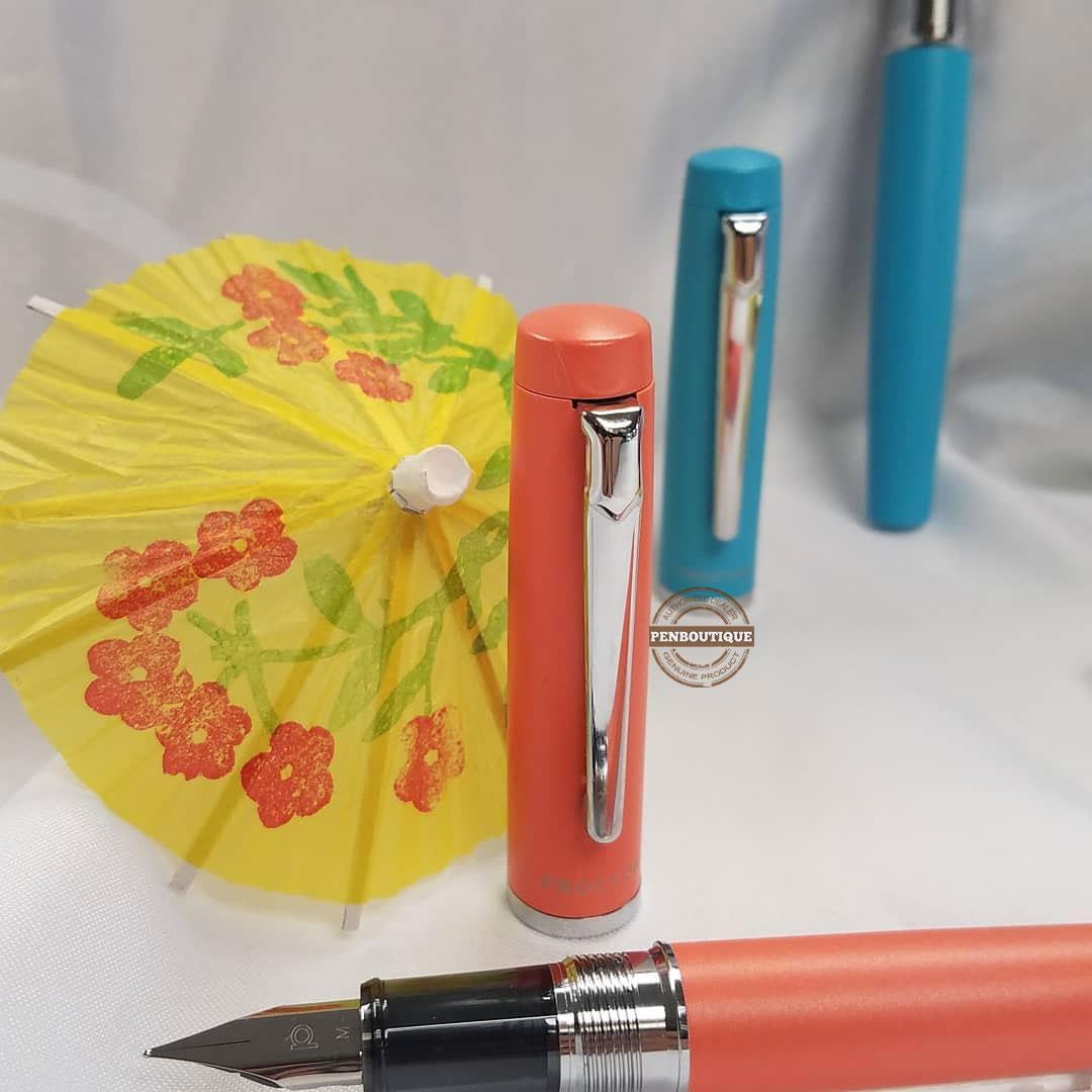 Platinum Procyon Fountain Pen - Turquoise Blue - Pen Boutique Ltd