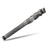 David Oscarson Black Water Snake Fountain Pen - Translucent Grey and Opaque Black Hard Enamel - Pen Boutique Ltd