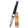 David Oscarson Celestial Fountain Pen - Limited Edition - Blazing Saffron Golden Yellow - Pen Boutique Ltd
