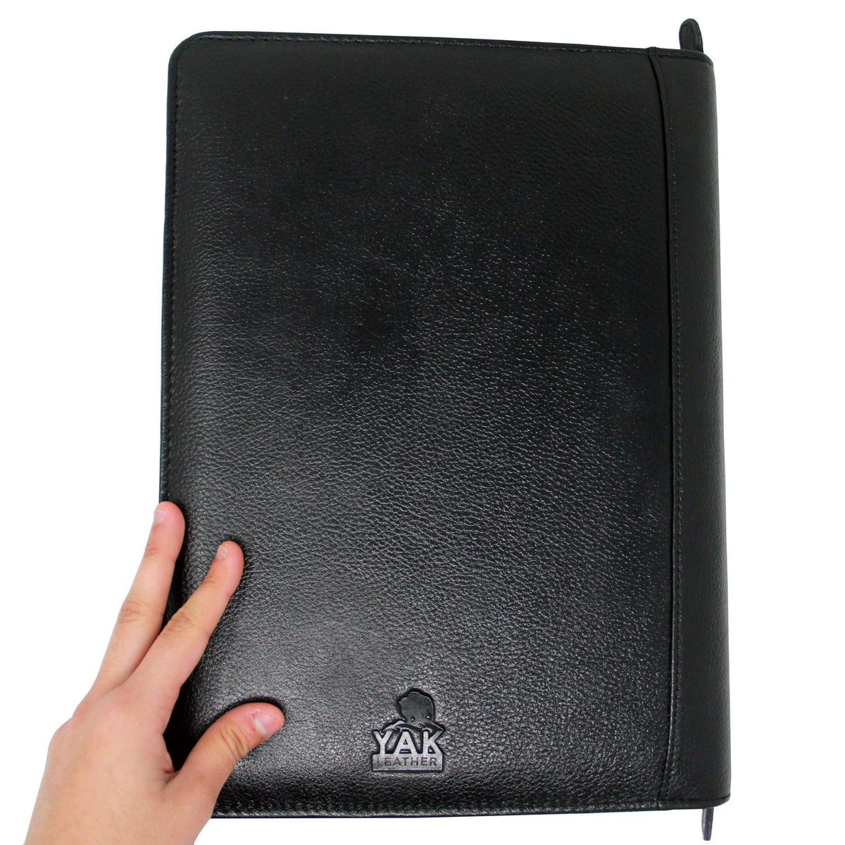 Yak Leather Premium Leather 24 Pen Case - Black - Pen Boutique Ltd