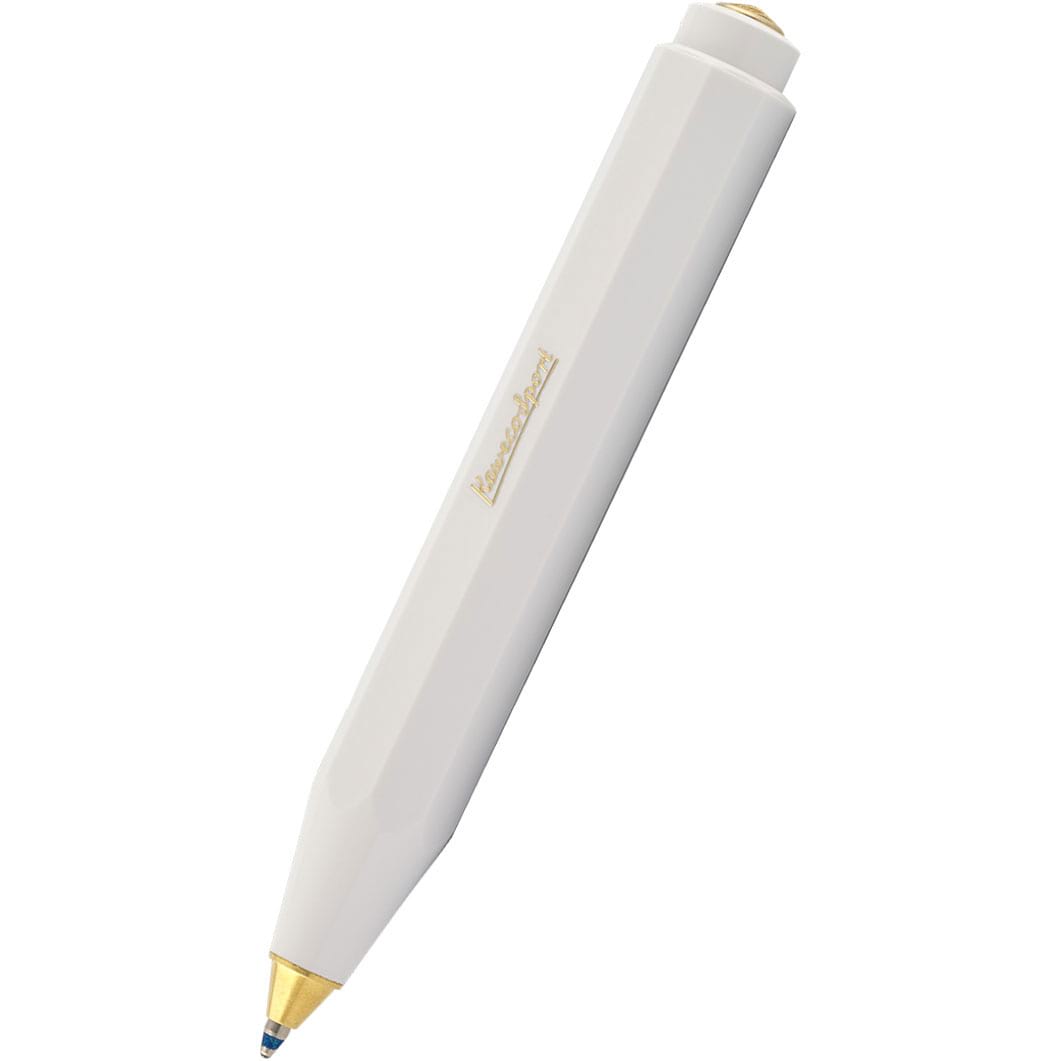 Kaweco Classic Sport Ballpoint Pen - White - Pen Boutique Ltd